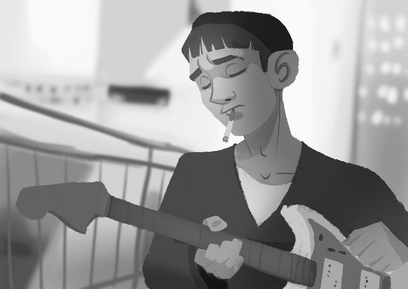 A super rough sketch of Holden 