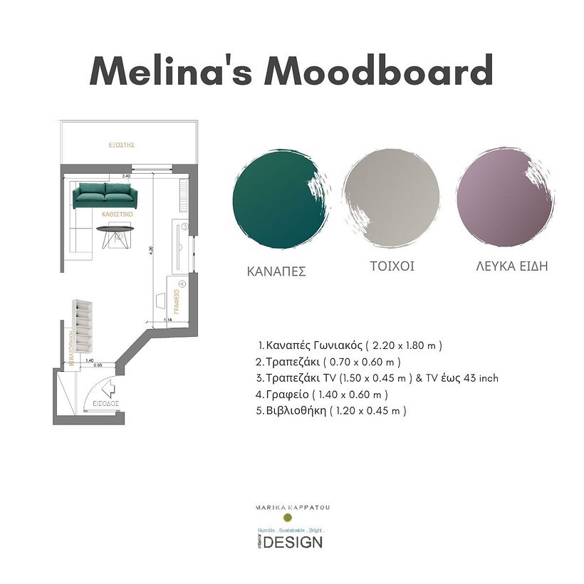 My project in Color applied to Interior Design course 2