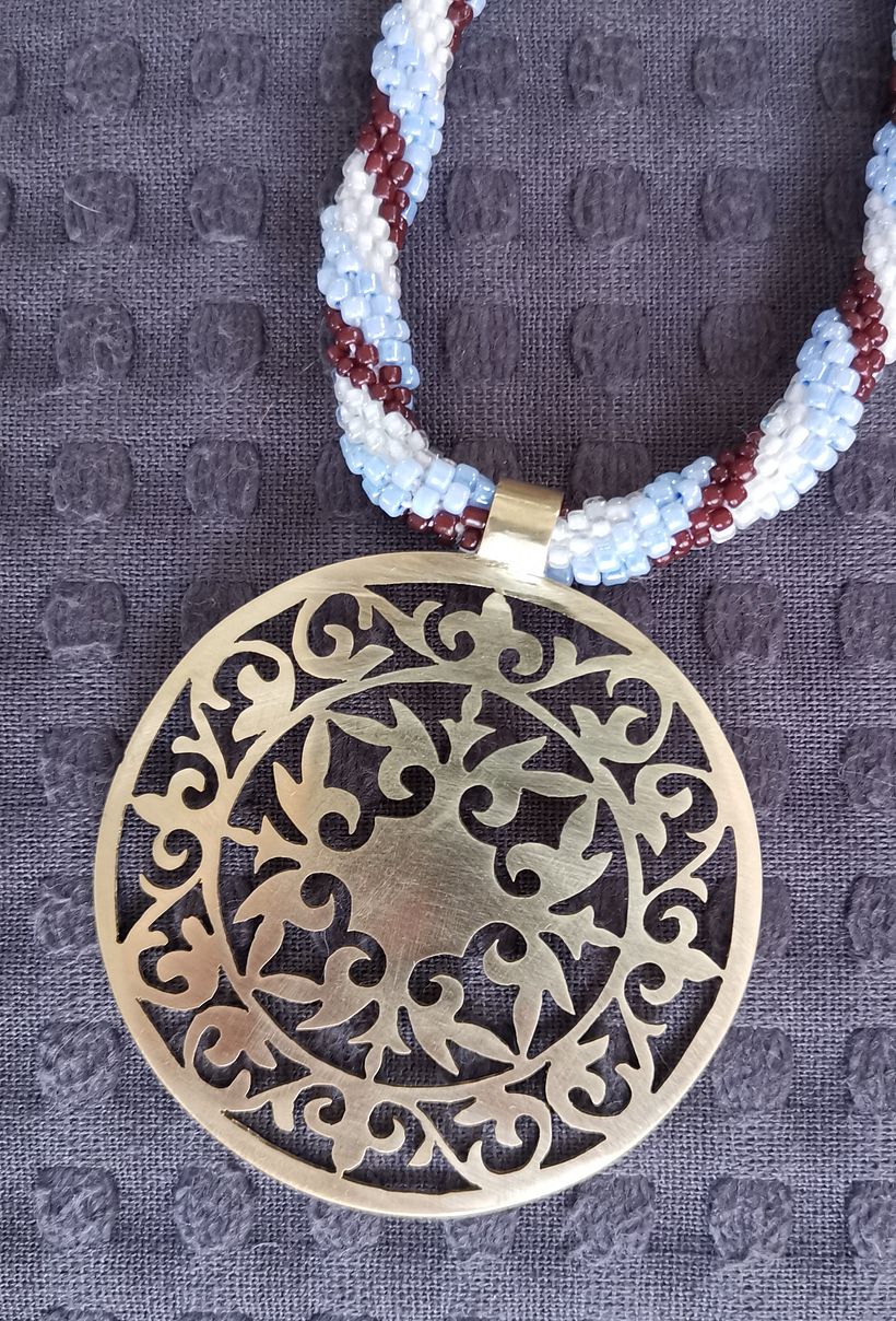 My project in Introduction to Jewelry Techniques with Metal course 1