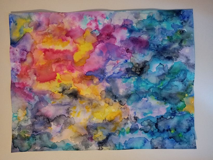 Result of the watercolor part