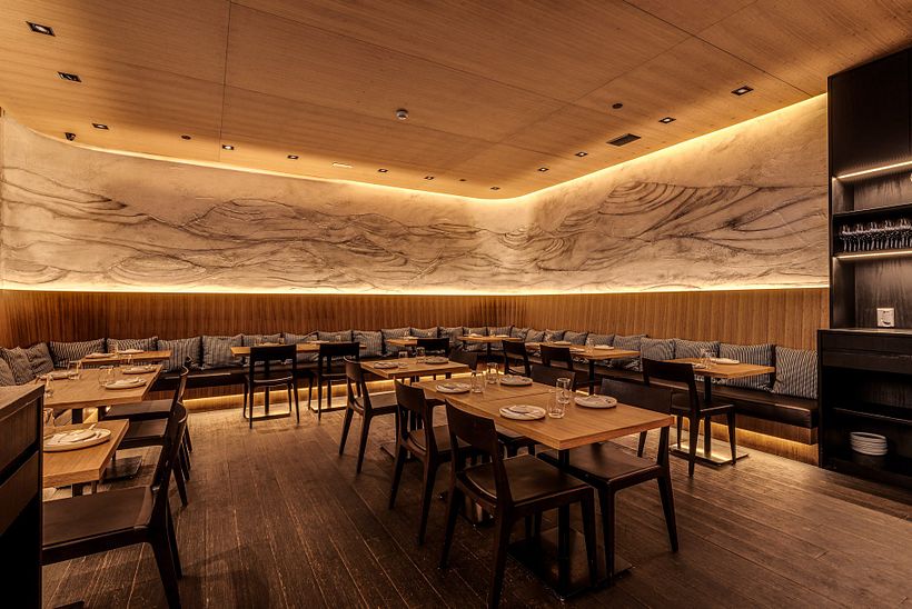 Mural no Restaurante Makoto Shopping Cidade Jardim