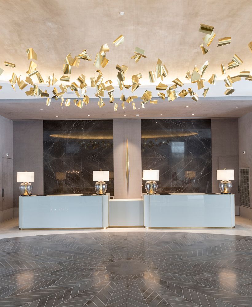 Pintura de Abobada no Hotel Palacio Tangara em Sao Paulo