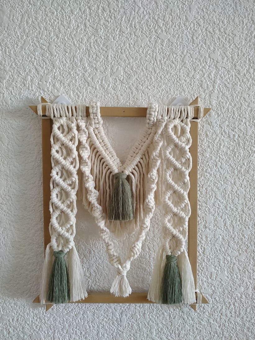 Mi Proyecto del curso: Introducción al tapiz de macramé 1