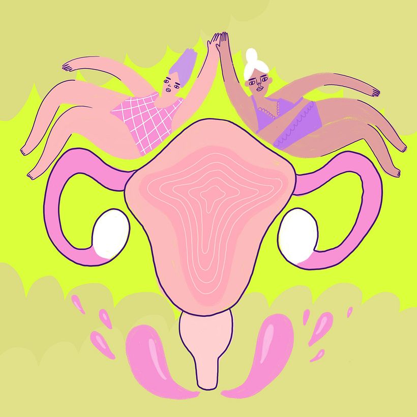 Womb Stories - Bodyform - Illustrazione tradizionale