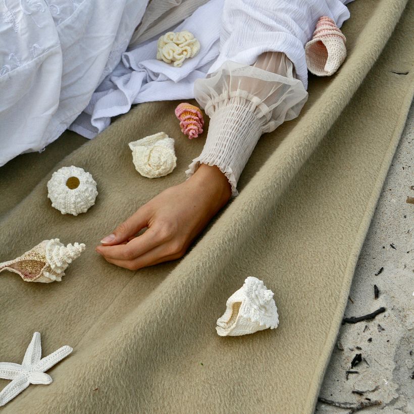 Crochet shells and corals 1