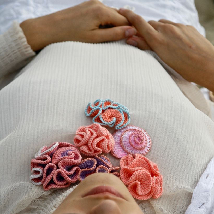 Crochet shells and corals 3