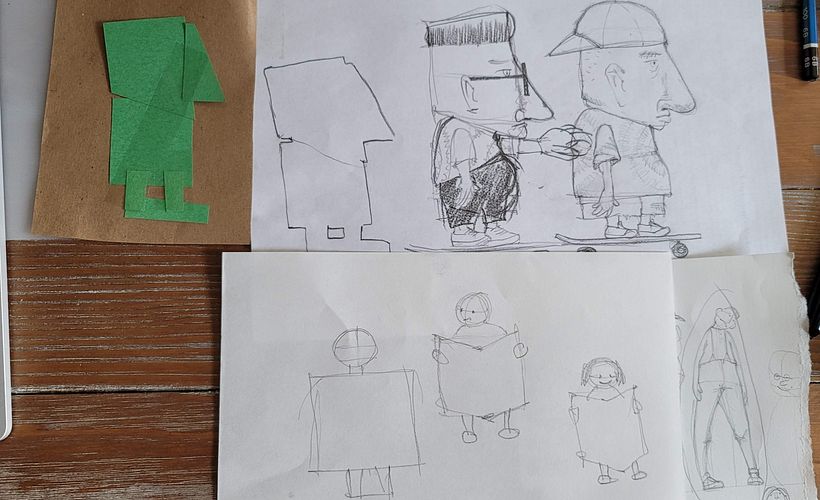 My project in Illustrated Characters Factory course 5