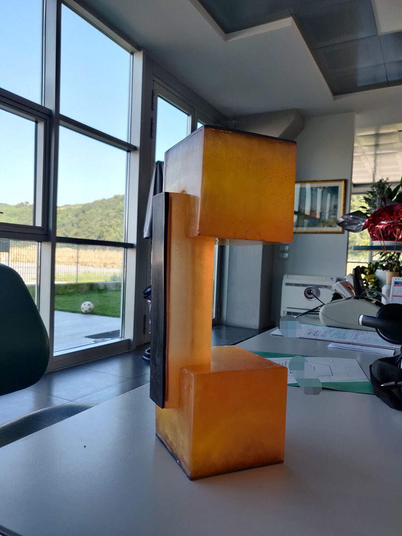 Il mio progetto del corso: Design e costruzione di lampade di resina 3