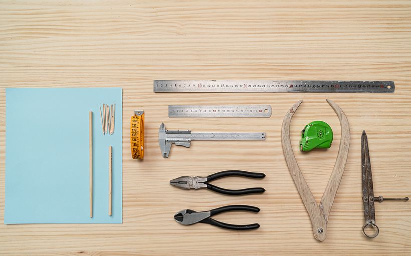 Measuring tools.