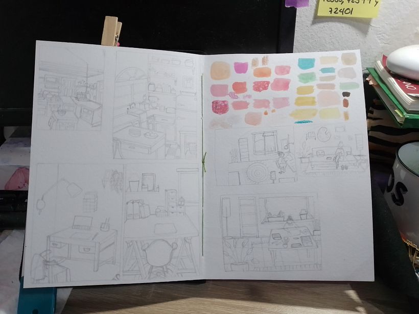 Mi Proyecto del curso: Sketchbook para explorar tu estilo de dibujo 7