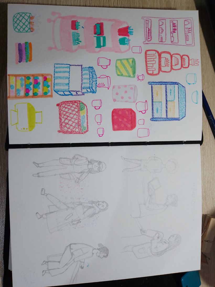 Mi Proyecto del curso: Sketchbook para explorar tu estilo de dibujo 4