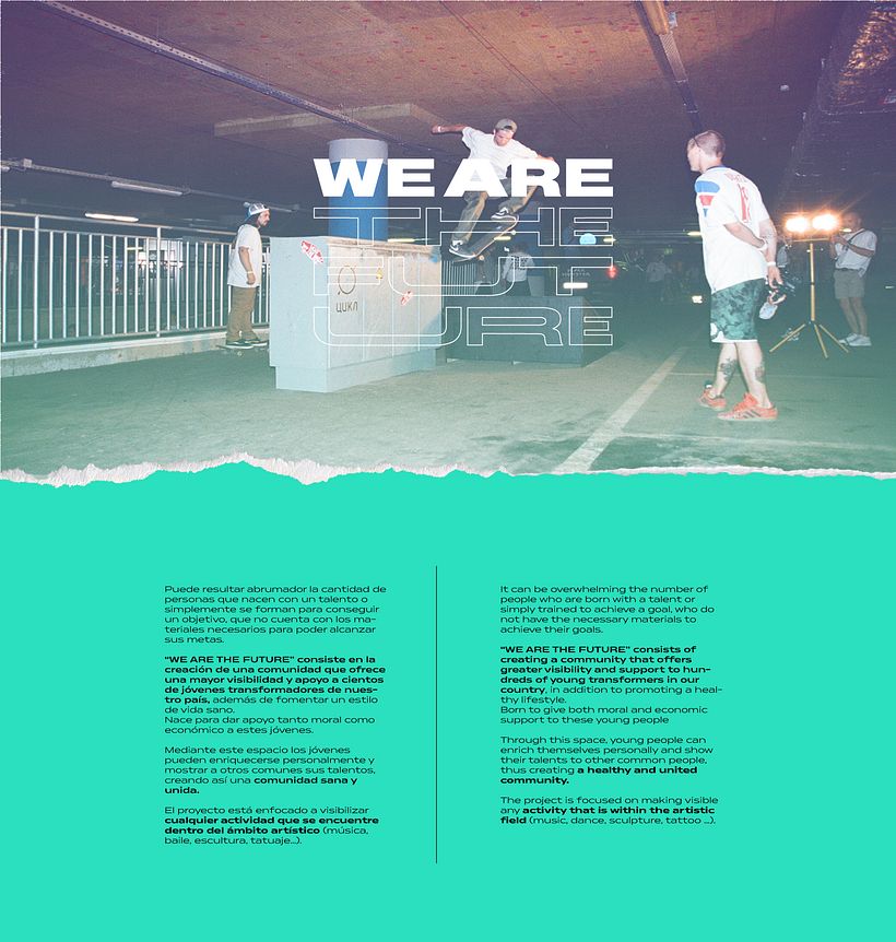 Mi Proyecto del curso: WE ARE THE FUTURE 4
