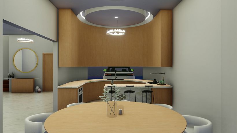 Mi Proyecto del curso: Diseño de interiores con líneas curvas  1