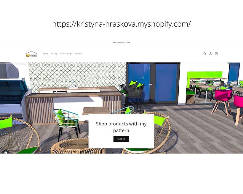 My project in Creation of an Online Shop with Shopify course 1