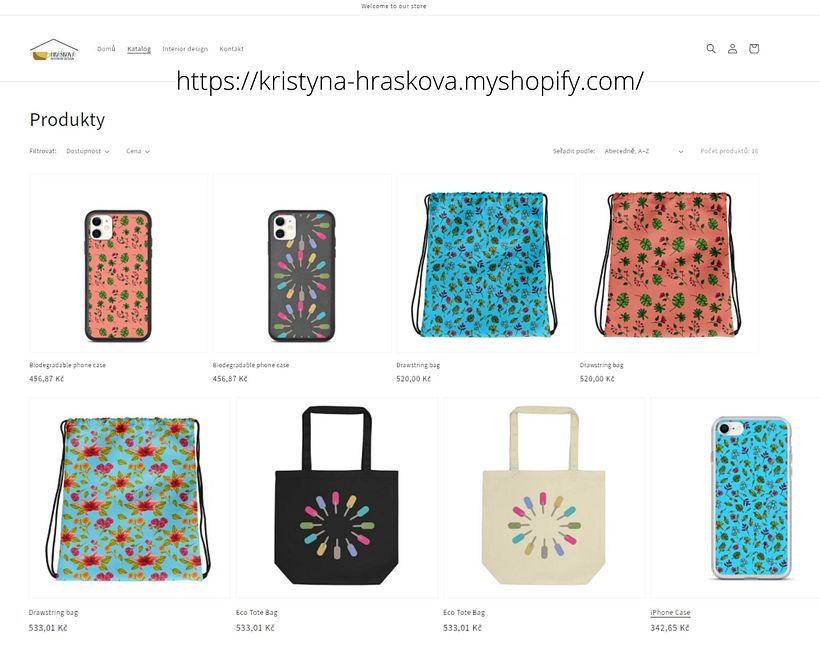 My project in Creation of an Online Shop with Shopify course 6