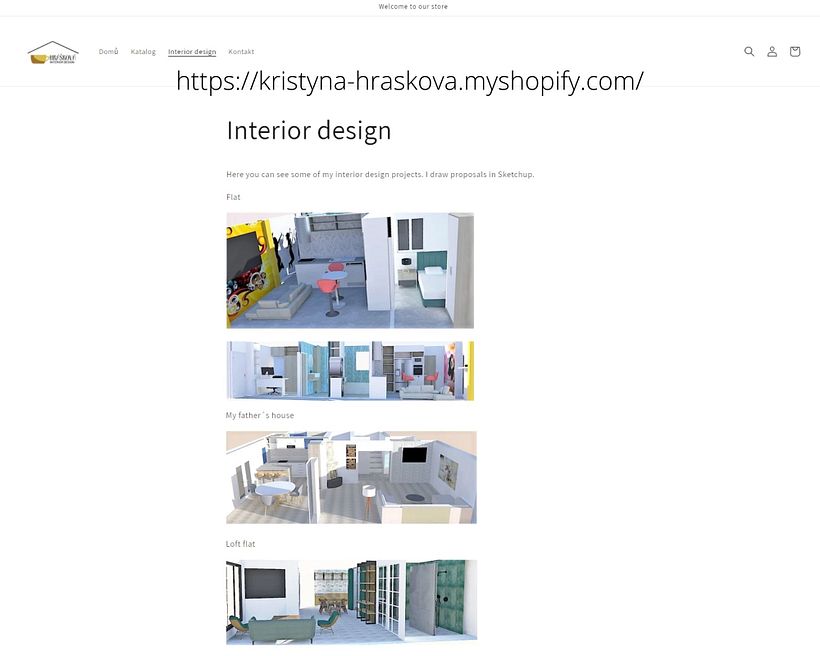 My project in Creation of an Online Shop with Shopify course 8