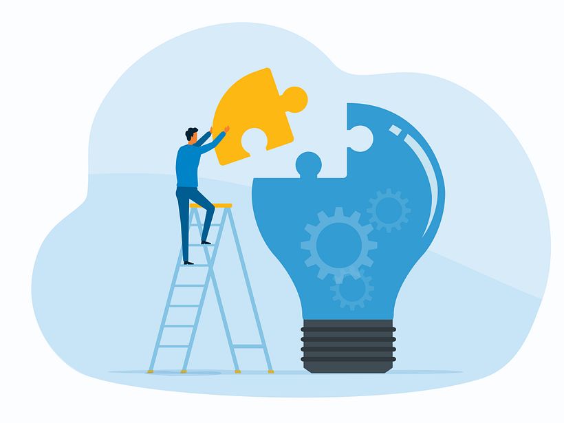 La creatividad es una habilidad que permite traer ideas frescas a un proyecto.