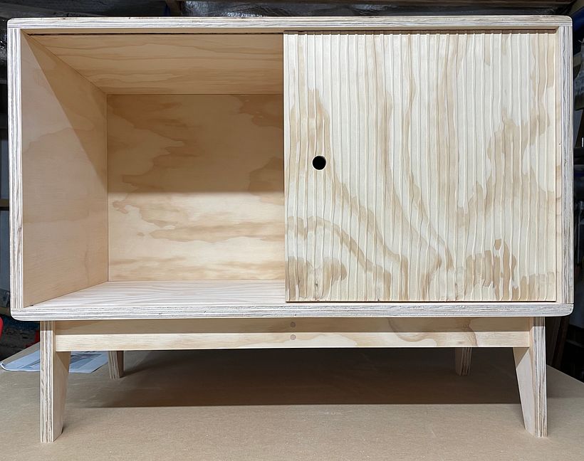 This is my mini rack before staining. I'm thrilled with the result.