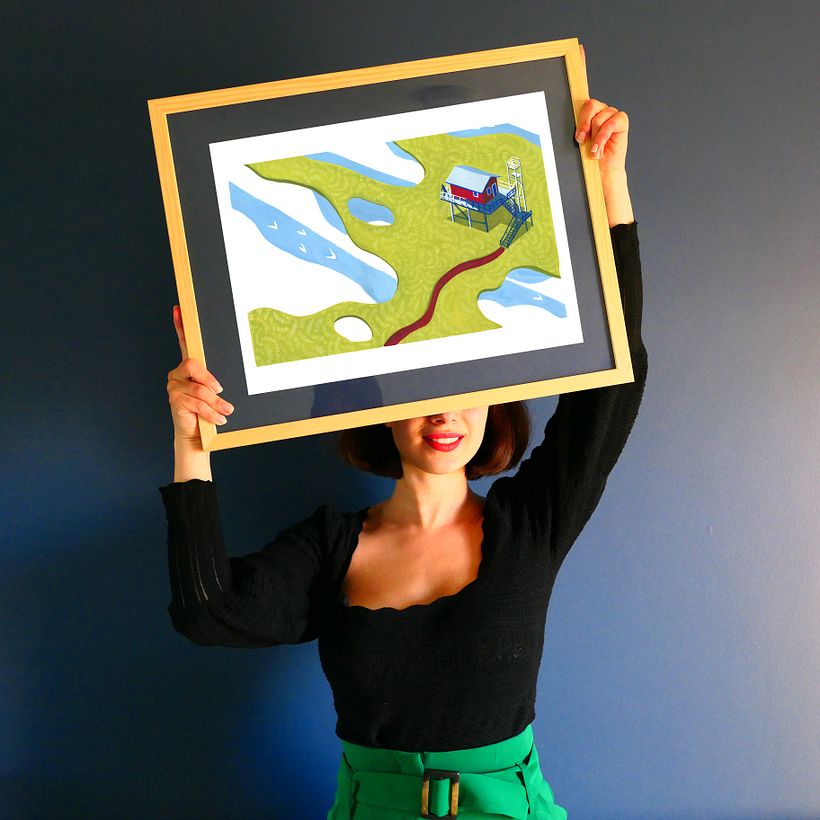 Framed illustration  6