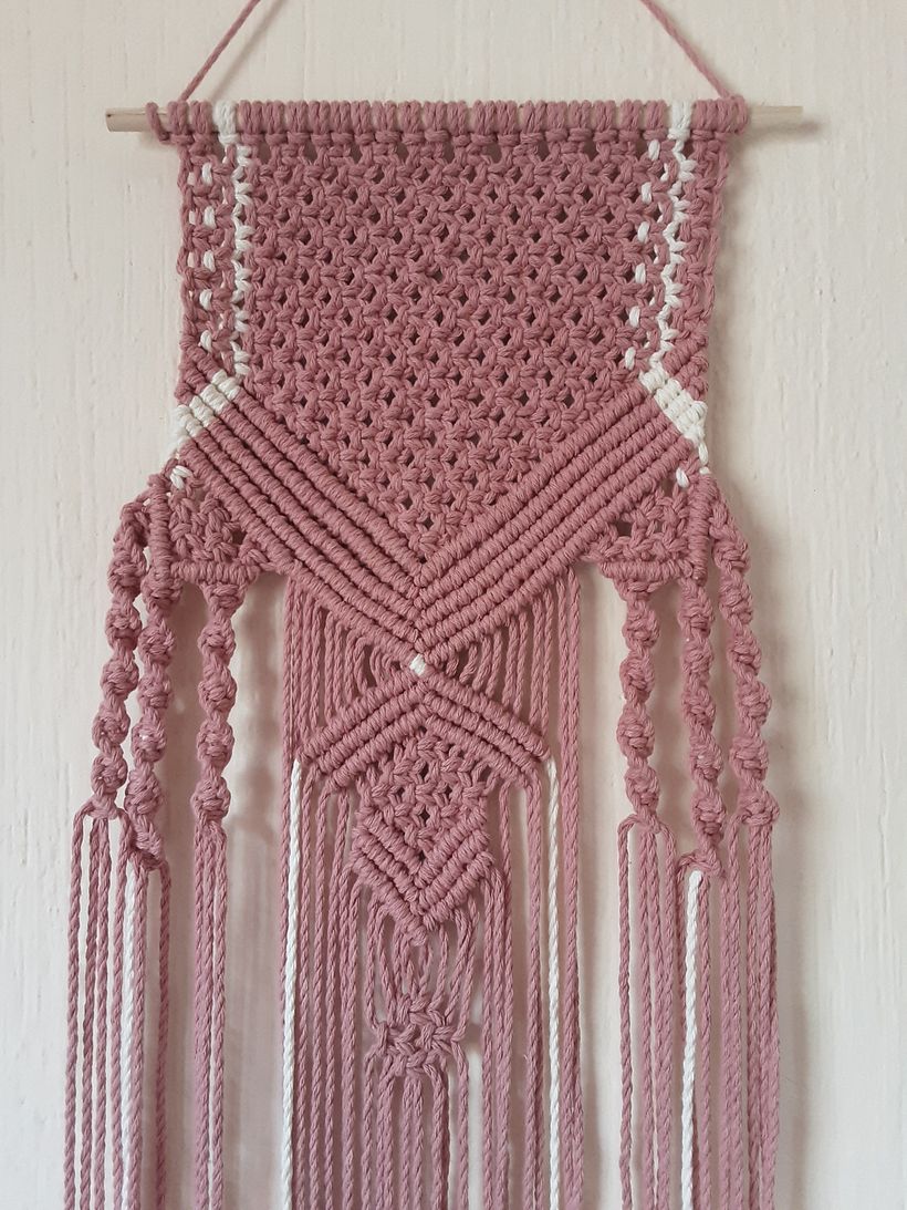 Mi Proyecto del curso: Técnicas de macramé circular 1