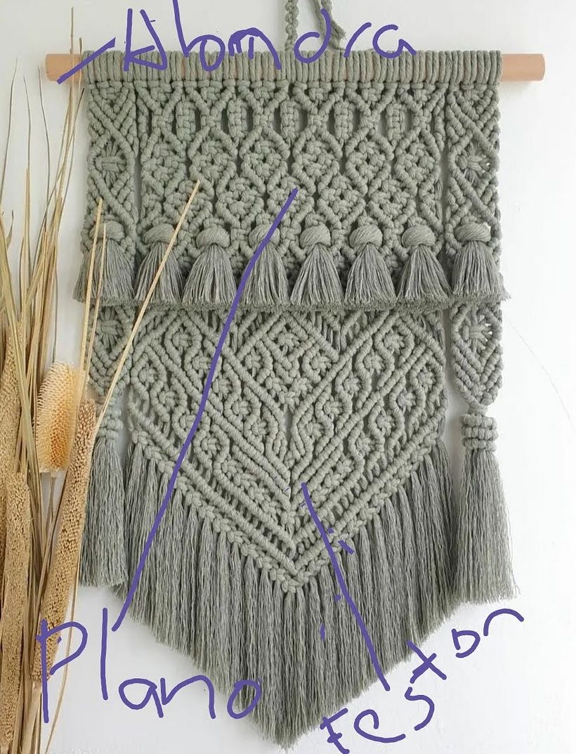 Mi Proyecto del curso: Técnicas de macramé circular 2