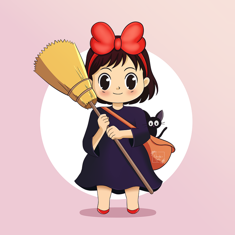 Fanart do filme O Serviço de Entregas da Kiki