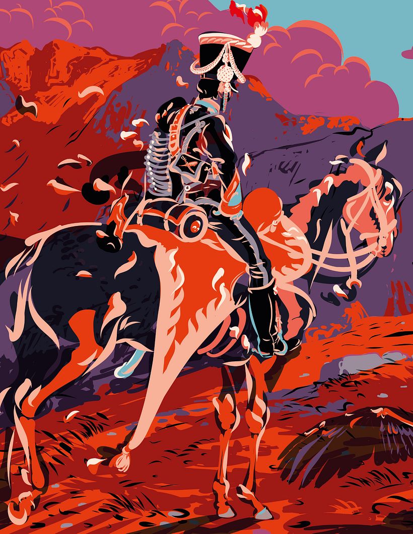 Mi Proyecto del curso: El Húsar y el General. Un canto ilustrado. 5