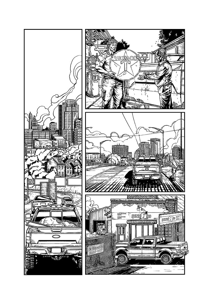 Meu projeto do curso: Quadrinhos de super-heróis: narrativa e realização gráfica 2