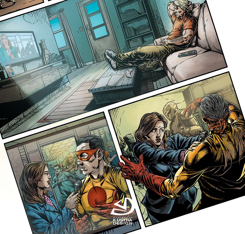 Meu projeto do curso: Quadrinhos de super-heróis: narrativa e realização gráfica 7