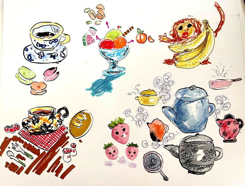 My project in Illustration Techniques to Unlock your Creativity course - Design