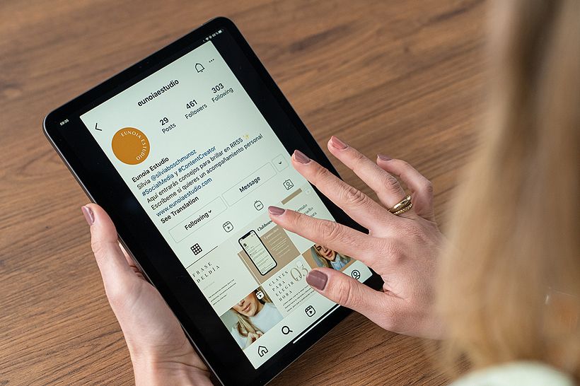 Crea el look and feel de tu marca a través de tus redes sociales.  