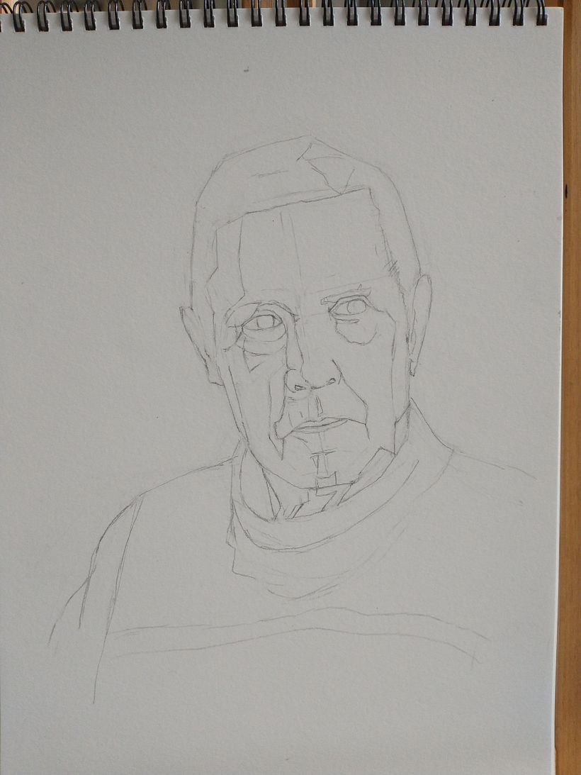 First, lots of measuring and trying to think the anatomy a bit. 
