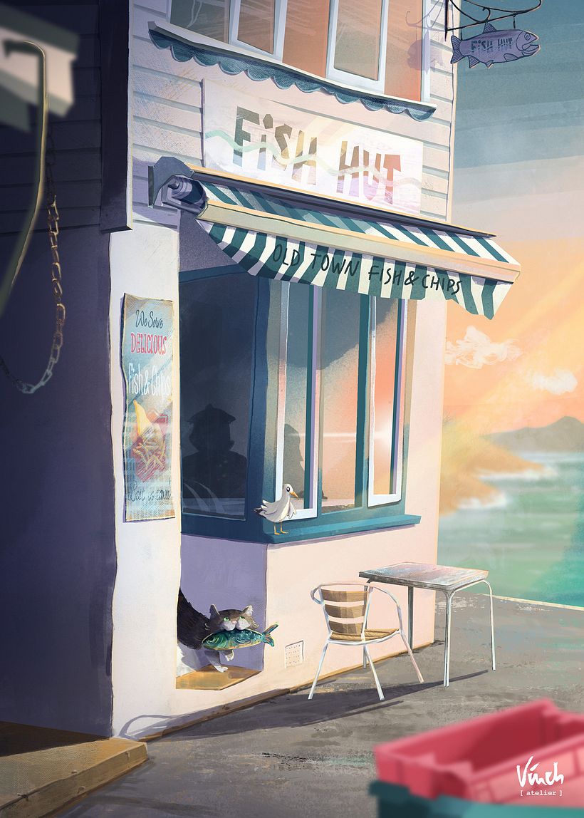 My project in Cinematic Digital Illustration with Photoshop course 2