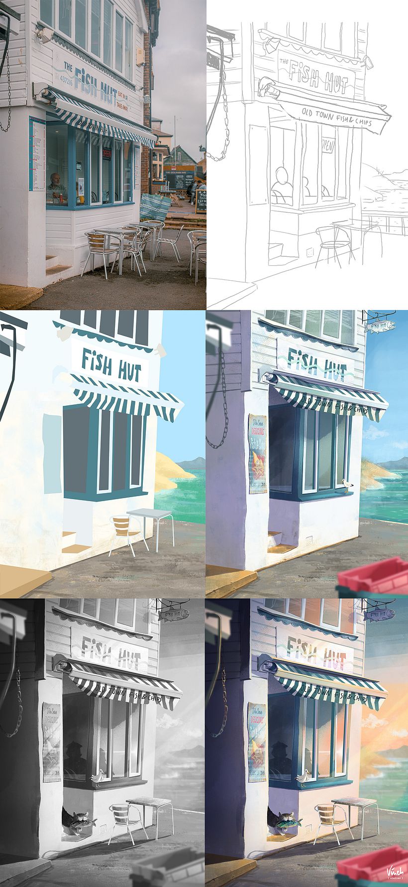 My project in Cinematic Digital Illustration with Photoshop course 3