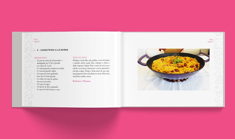 Capa e projeto gráfico do livro Receitas Práticas do Tio Borba 5