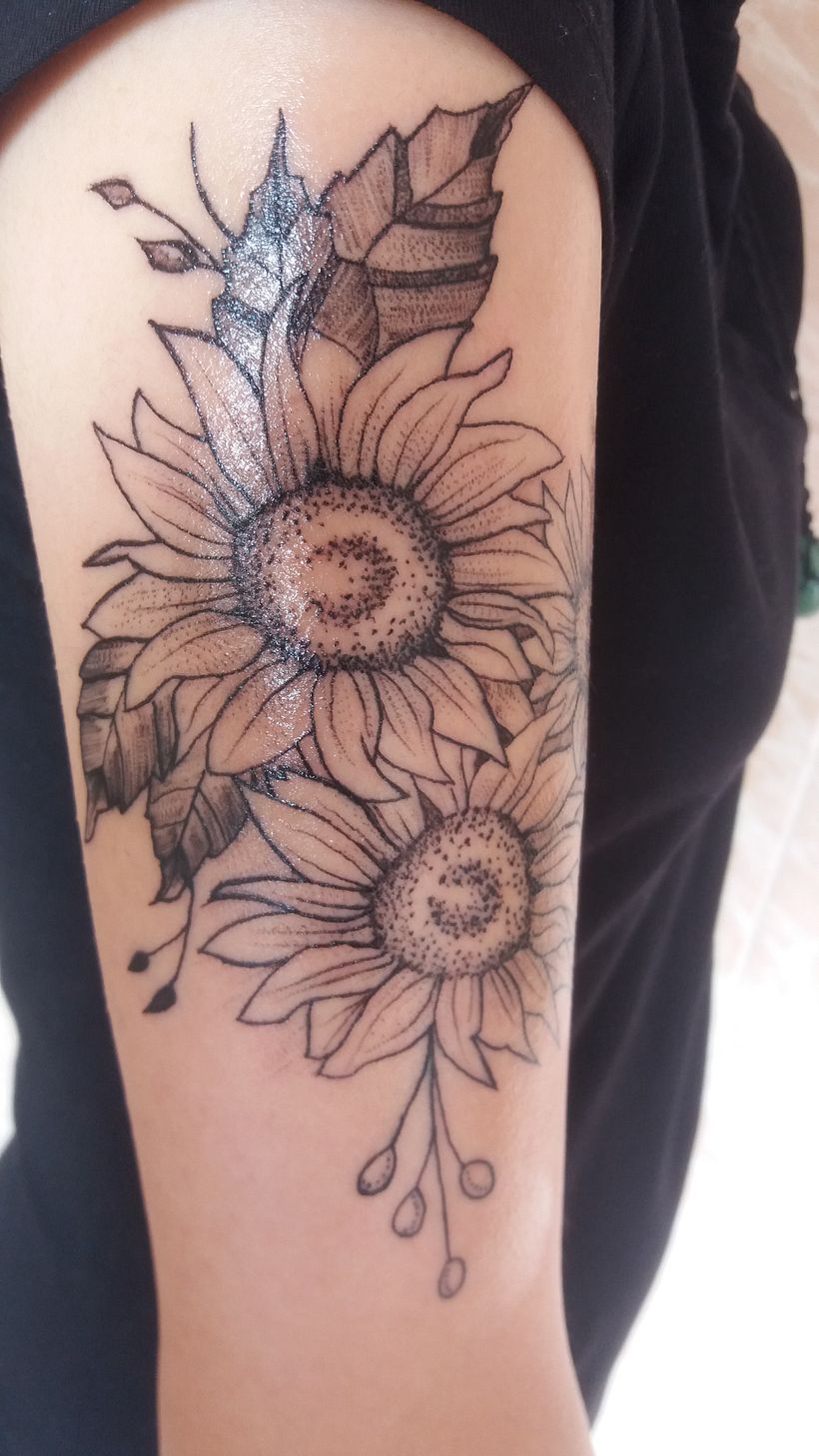 Projeto final com girassóis! 