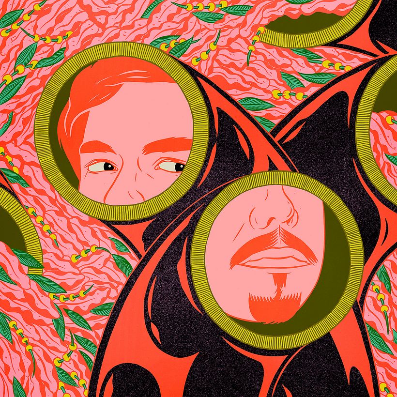 Illustration pour le single "That's Not Me"