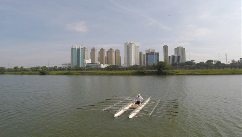 Boat 18, intervention in São Paulo.