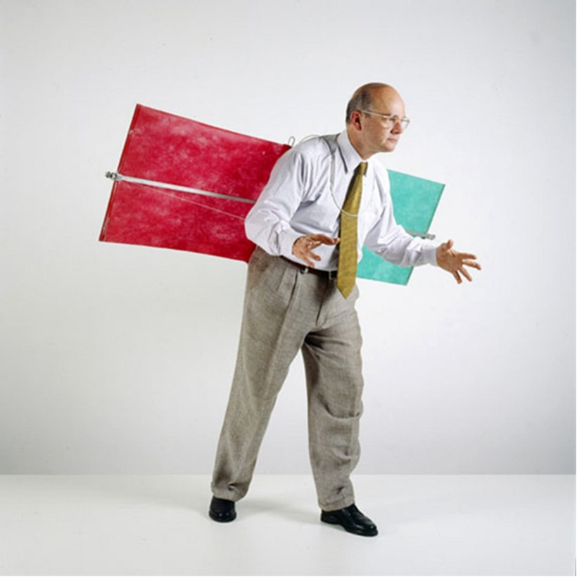 Guto believes inspiration for artworks can come from anywhere, as long as you're open to them.