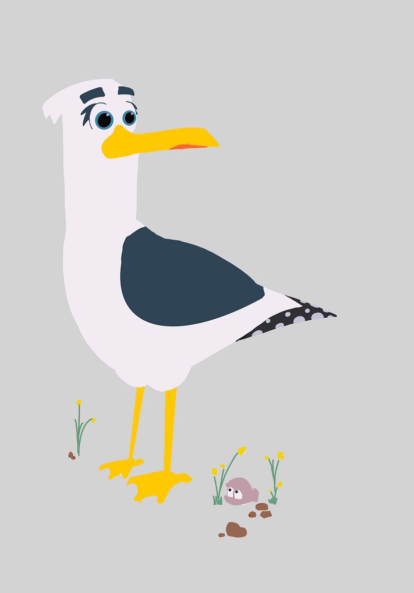Flat colours
