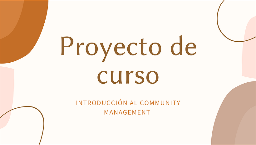 Mi Proyecto del curso: Introducción al community management 2