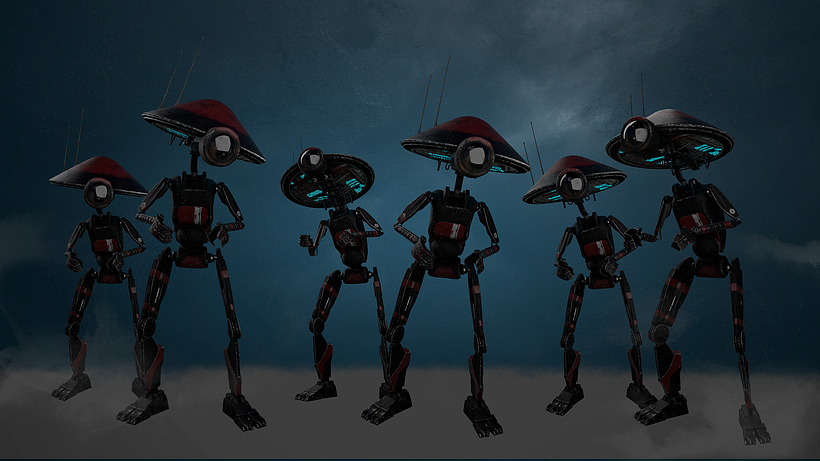 Hard Surface Pit_Droid 3