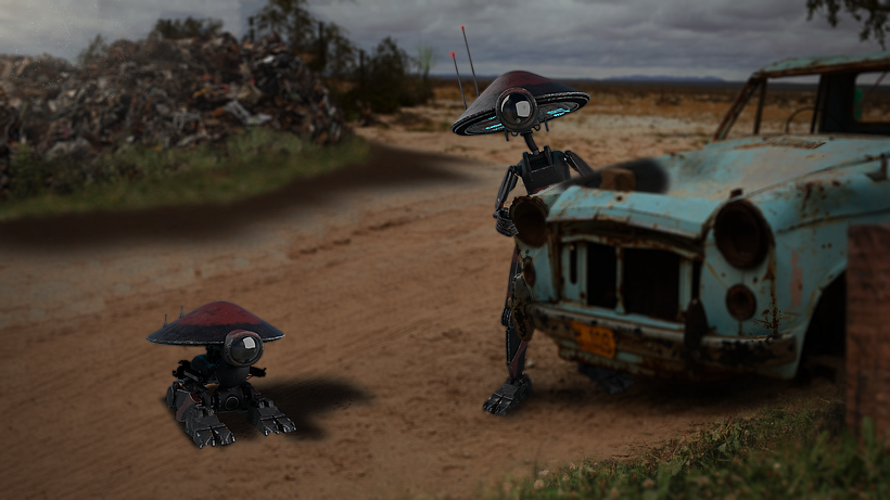 Hard Surface Pit_Droid 1