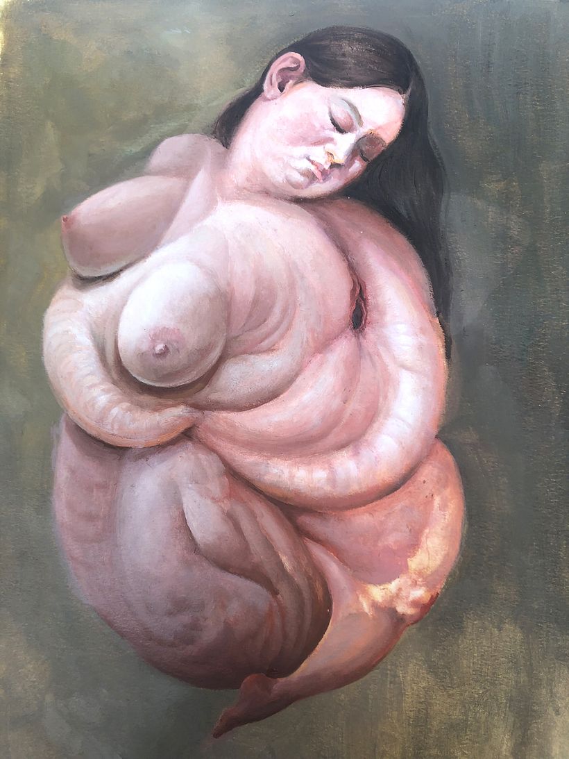 Medula: Un viaje al centro de mi centro. Oleos 6