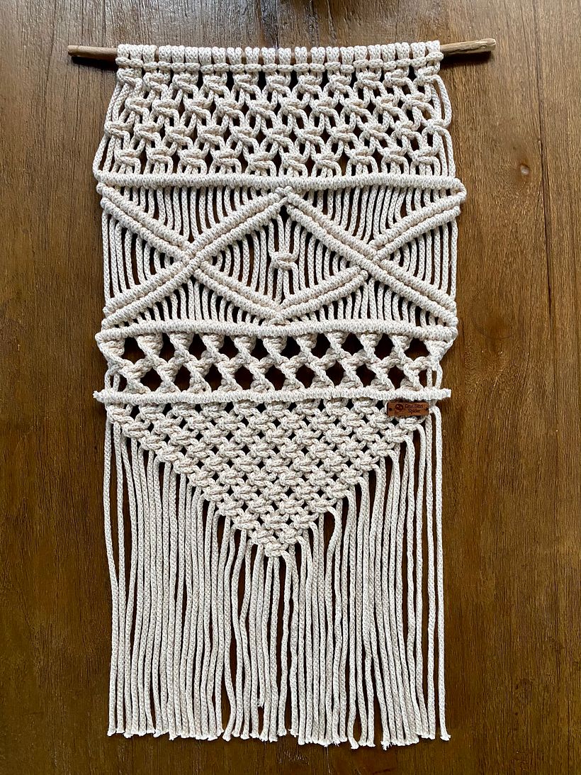 Mi Proyecto del curso: Macramé: nudos básicos y complejos  3