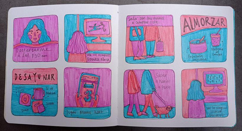 Mi Proyecto del curso: Diario ilustrado: una práctica diaria y consciente 4