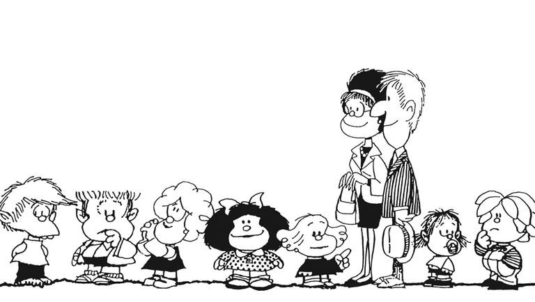 Todos los personajes de la tira tienen su historia y sus secretos.