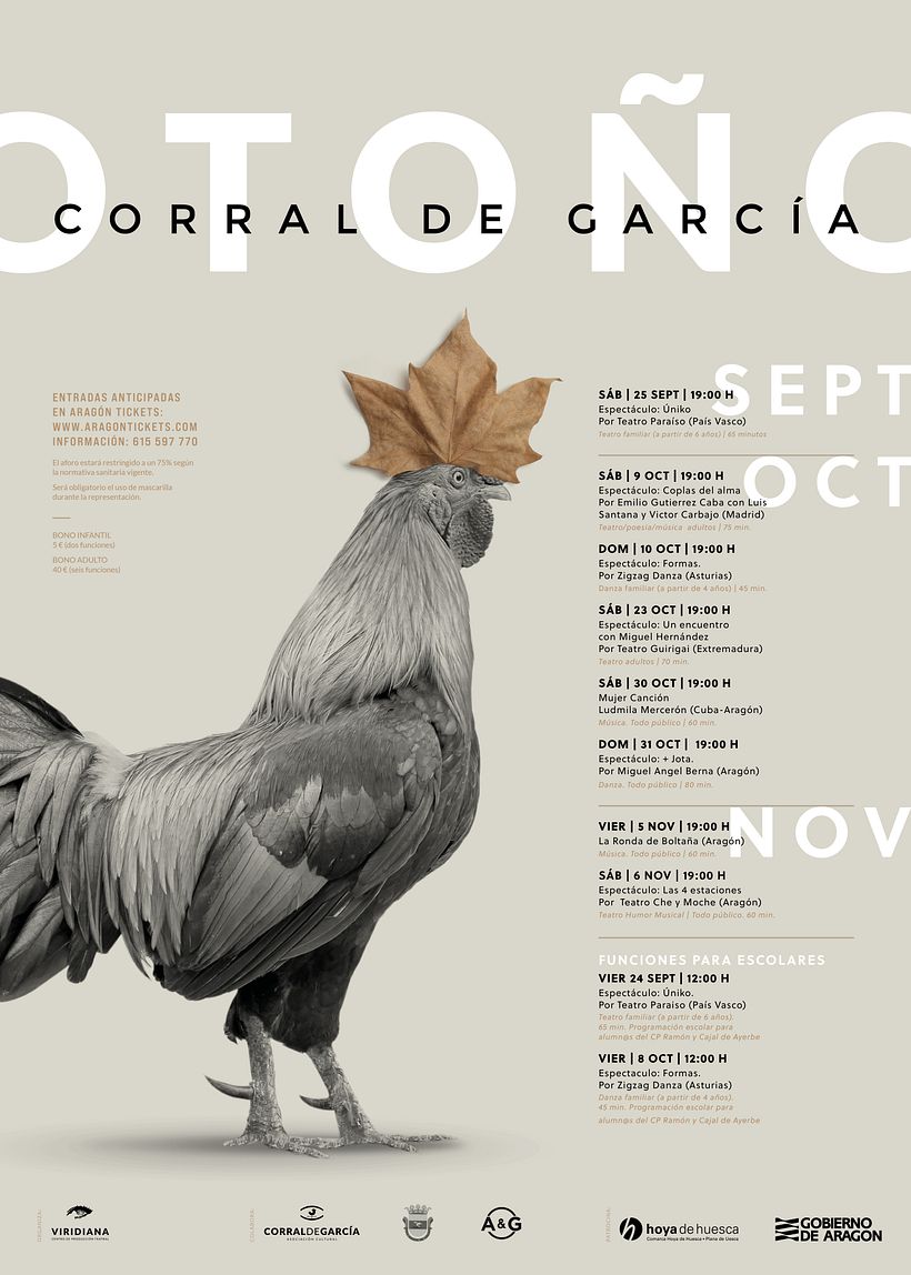 Otoño e Invierno en Corral de García (El Gallo y la Hoja; El Gallo y el Guante) 8