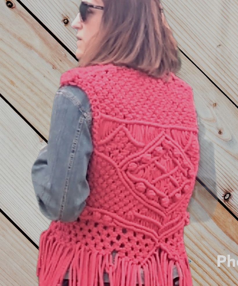 Mi Proyecto del curso: Macramé: crea prendas de ropa únicas 2