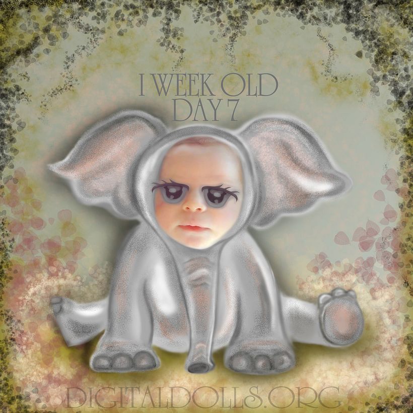  My little fire Ball of Inspiration Painted in Photoshop